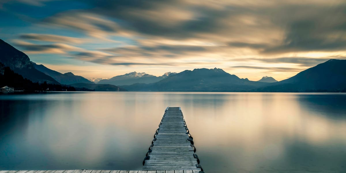 Lac d'Annecy - Vue panoramique